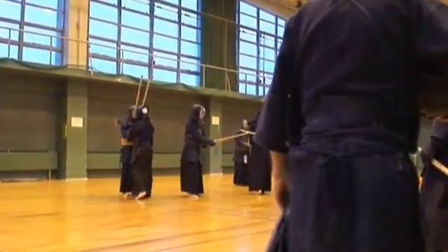 Kendo Утренняя тренировка (аса-кейко)