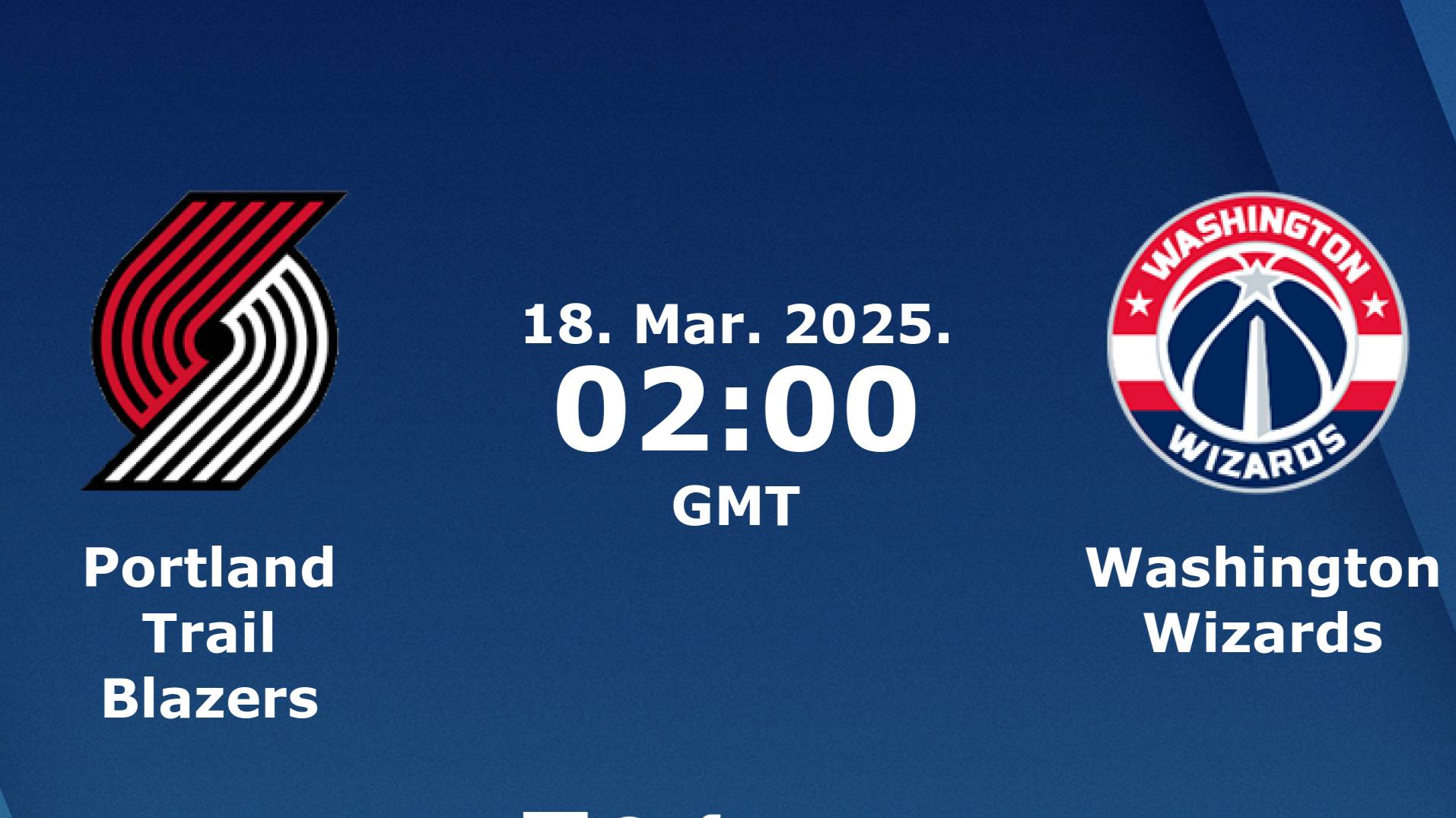 17.03.2025 | Портленд Трэйл Блэйзерс— Вашингтон Уизардс | Trail Blazers At Wizards