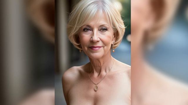 The Allure Of Mature Blonde Bombshells - AI Art LookBook