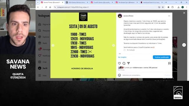 Aquecimento CrossFit Games 2024 - Live #1 смотреть онлайн