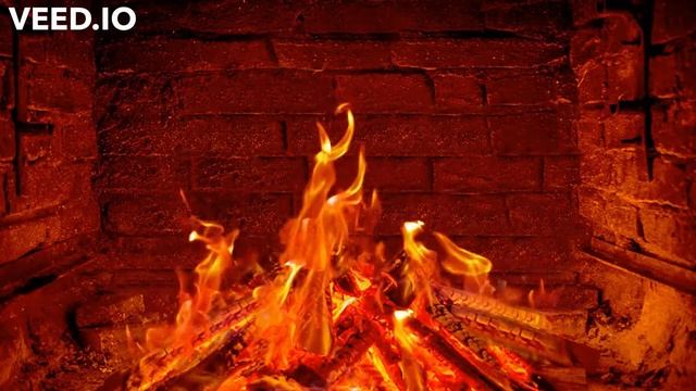 Coffee Shop relaxing reading music - Fireplace смотреть онлайн