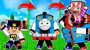 Майнкрафт но КАК МЕНЯЛСЯ ПАРОВОЗИК ТОМАС в Майнкрафте Девушка НУБ и ПРО Троллинг Minecraft Евгенбро