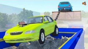 Beamng drive - Перетягивание каната против крушения Car Shredder