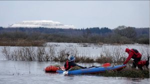 Половодье в Виноградовской пойме. (за птицами на пролёте)