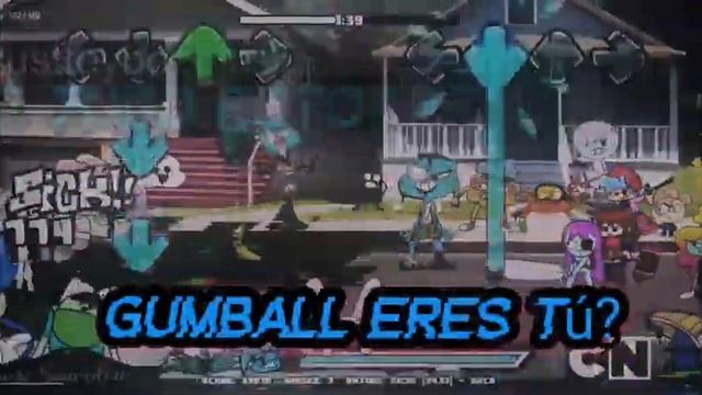 My Amazing Glitch | VS Gumball Glitch | FNF Glitched Legends V3 (Lyrics En Español)