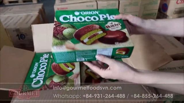 Wholesale Chocopie Matcha Red Bean, Chocopie Dark Chocolate, Chocopie Original Flavors смотреть онлайн
