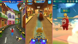 Talking Tom Hero Dash vs Street Chaser vs Oddbods Turbo Run Gameplay