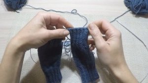 Носочки в технике Magic Loop(мэджик луп)