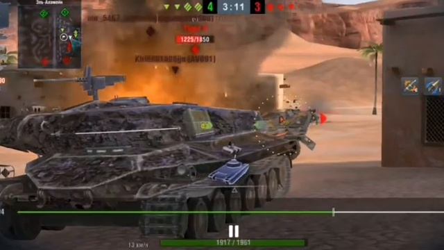 Tiger 2 мастер. Затащил бой Blitz в одного на Тигр 2. смотреть онлайн