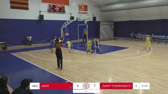 СШОР "Тимирязевская" - СШОР "Гольяново-2" смотреть онлайн