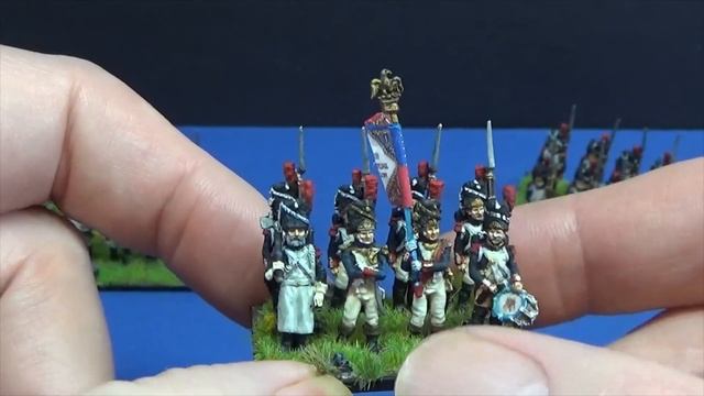 18mm Painted Napoleonic French Old Guard Grenadiers смотреть онлайн