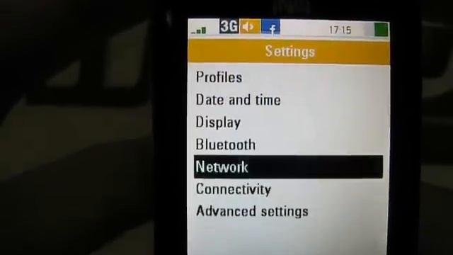 INQ Mini 3G User Interface смотреть онлайн