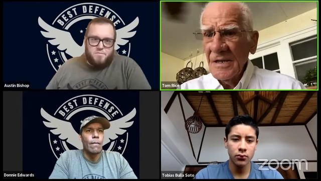 Talk to WWII Veteran Tom Rice On His 99th Birthday live On Zoom!! смотреть онлайн