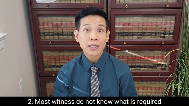 Why are witness affidavits weak? (www.lawofficehouston.com) смотреть онлайн