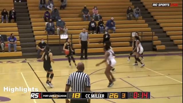 HIghlights: Girls Basketball | Port Lavaca Calhoun vs. C.C. Miller 2/8/21 смотреть онлайн