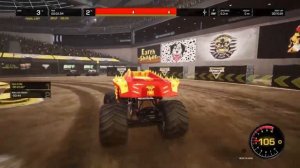 Monster Jam: Steel Titans | Max-D Fire | Career+: Arena Championship+ [Gameplay]