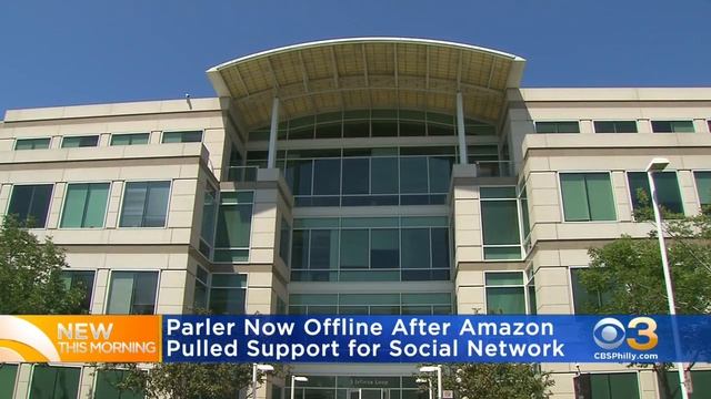 Amazon Pulls Plus On Parler's Web Hosting Services After Finding Dozens Of Posts That Encourage Vio смотреть онлайн