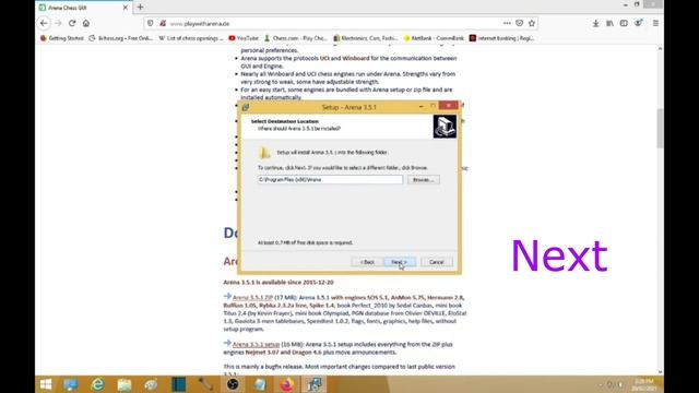 Arena chess GUI download and install guide Windows 8.1 (silent video) смотреть онлайн