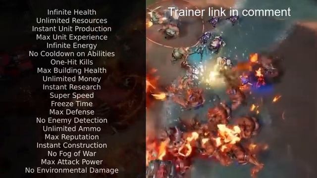 Stormgate Trainer Cheats +20 - Infinite Health, Unlimited Resources, Instant Unit Production смотреть онлайн