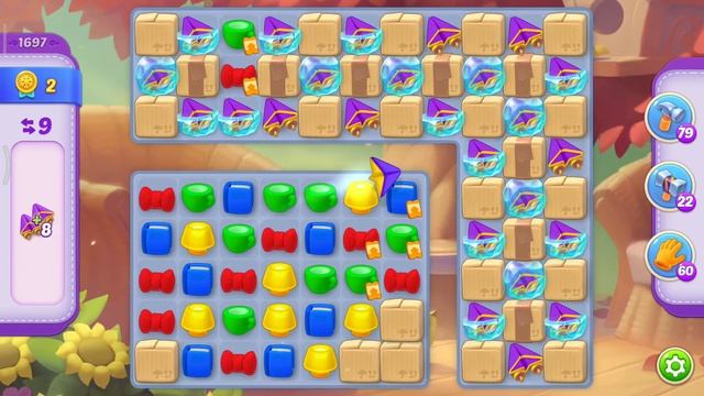 Homescapes Level 1697 - Hard