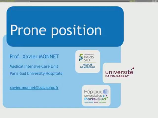 PRONE POSITION Xavier Monnet
