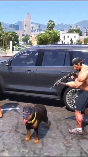 GTA V FRANKLIN SAVING CHOP #shorts | GERINGG смотреть онлайн