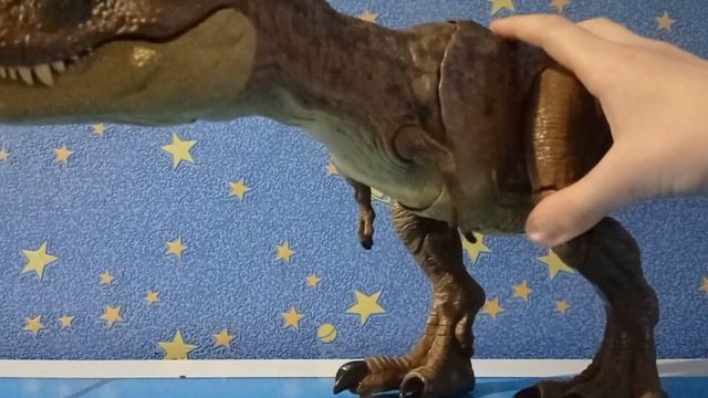 новая фигурка тиранозавра от MATTEL смотреть онлайн
