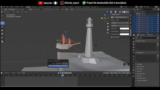 TUTORIAL | Part 2 of 4 | Looping Ocean Modifier, Scene Modeling, Animation | Blender смотреть онлайн
