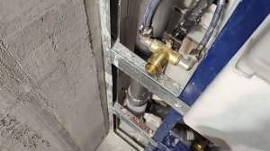 Установка гигиенического душа на гипсокартон