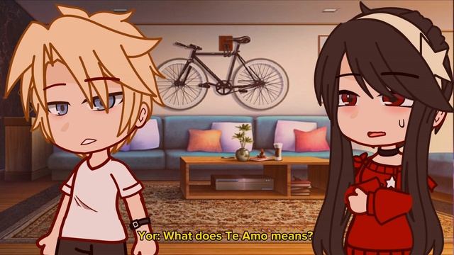 What does Te Amo Mean? | Gachaclub | Spy x Family | Yor x Loid | Inspired^ смотреть онлайн