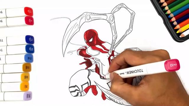 13 SPIDER-MAN Coloring Pages | EPIC Spider-Man And Best Coloring Upgrade [NCS Release] смотреть онлайн