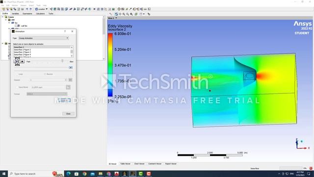 Fluid Analysis (Ansys 2022) смотреть онлайн