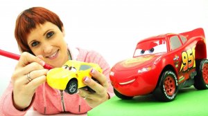 Молния Маквин учит английский. Развивающие машинки - Маша Капуки - Английский для детей