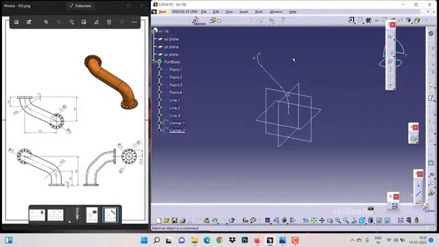 CATIA V5 TUTORIALS FOR BEGINNERS [COMPLETE COURSE] ll CATIA PRACTICE MODEL 16II AUTOMOTIVE DESIGN смотреть онлайн