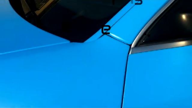 Full car wrap Audi RS6 Sky blue matt! смотреть онлайн