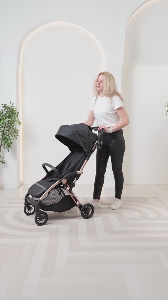 ✨ Costa Rio — легкая прогулочная коляска с системой авто складывания смотреть онлайн