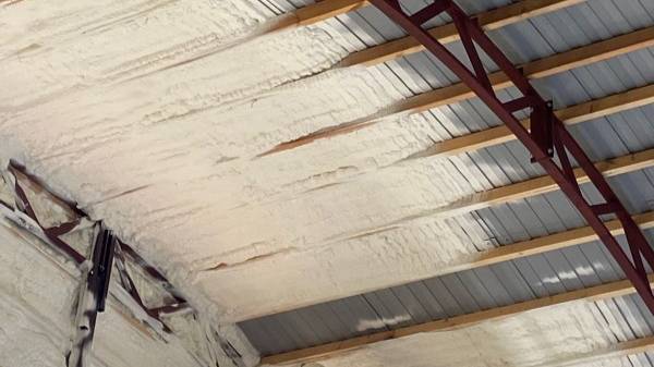 Утепление ангара пеной ппу (пенополиуретаном)- СПб смотреть онлайн