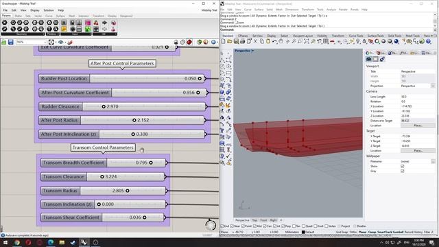 Displacement Hull (Rhino Grasshopper Script Demonstration) смотреть онлайн