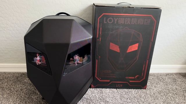 Tesinll LED Motorcycle Backpack : 16 Inch | Programmable & Full Color Screen | Waterproof смотреть онлайн