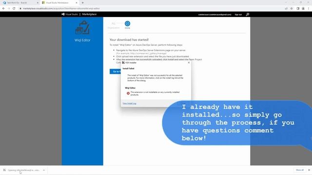 Azure DevOps (ADO) | How To Get Extension Wiql Editor In ADO