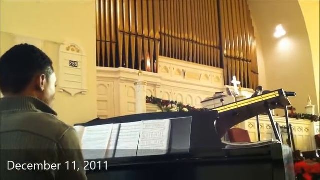 My First Solo Gig as Pianist and Organist - Dec. 11, 2011 смотреть онлайн