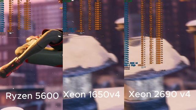 Xeon 1650v4 Xeon 2690v4 Ryzen5600 +RX 6600 spider moralis смотреть онлайн