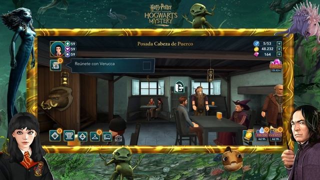 HARRY POTTER: HOGWARTS MYSTERY | AÑO 7 CAPÍTULO 54 "PLANES BIEN PENSADOS" смотреть онлайн