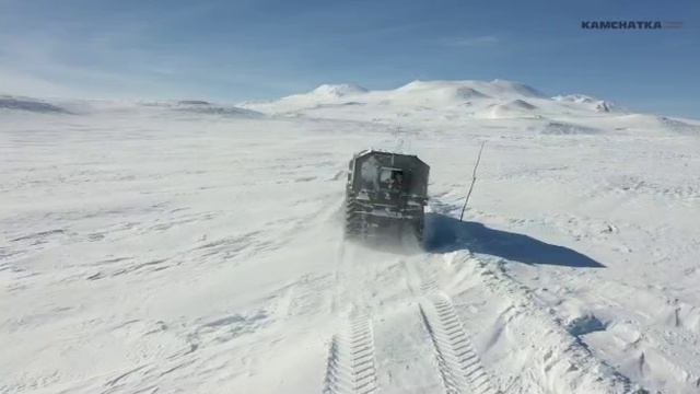 Снегоболотоходы ХИЩНИК в зимних горных условиях. смотреть онлайн