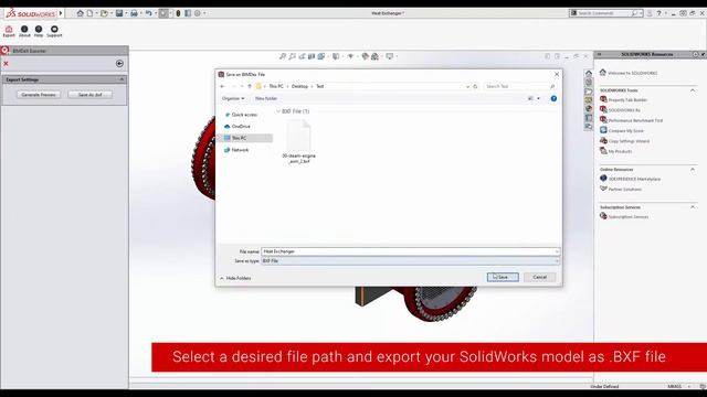 How to export SolidWorks model to AutoCAD | SolidWorks to AutoCAD Exporter Walkthrough Video смотреть онлайн