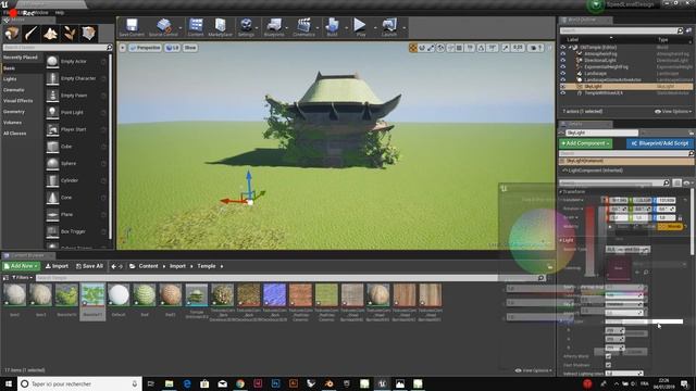 Speed Level Design / Old Temple / UNREAL ENGINE 4 & BLENDER / Modeling & Texturing смотреть онлайн