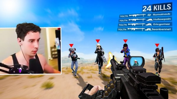 TGLTN Mows down 24 Players from the server in PUBG