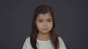 Профессиональная детская модельная визитка Бодрякова Эмилия