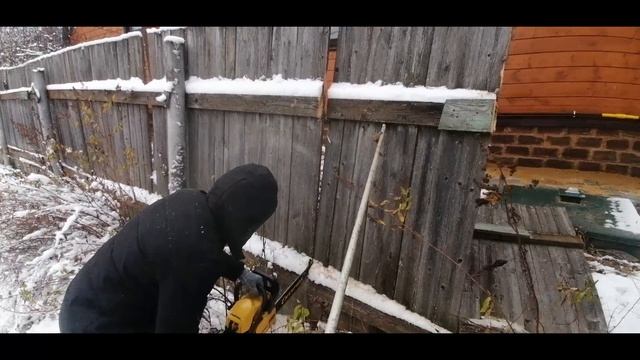Демонтаж забора 160п.м с погрузкой, и демонтаж строения смотреть онлайн