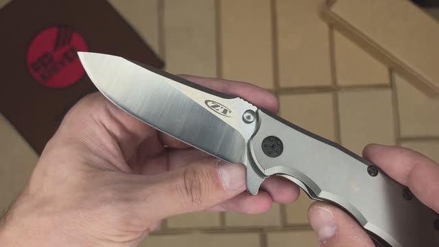 Нож Zero Tolerance 0562Ti титановая реплика - обзор! смотреть онлайн